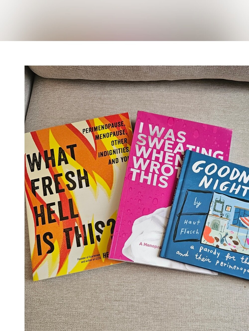 NWT- Set Of 3 Books For Perimenopause